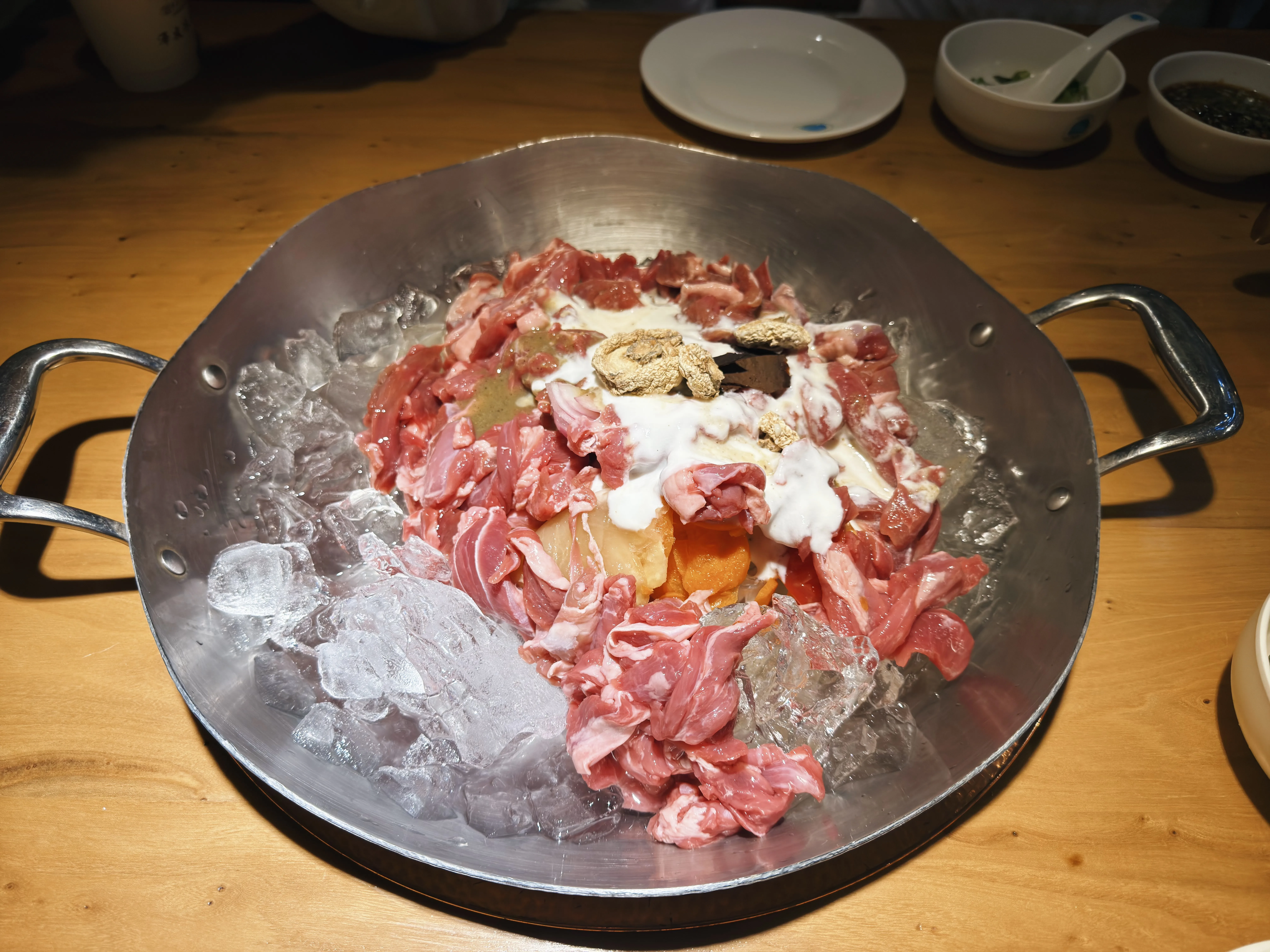 呼伦贝尔冰煮羊肉