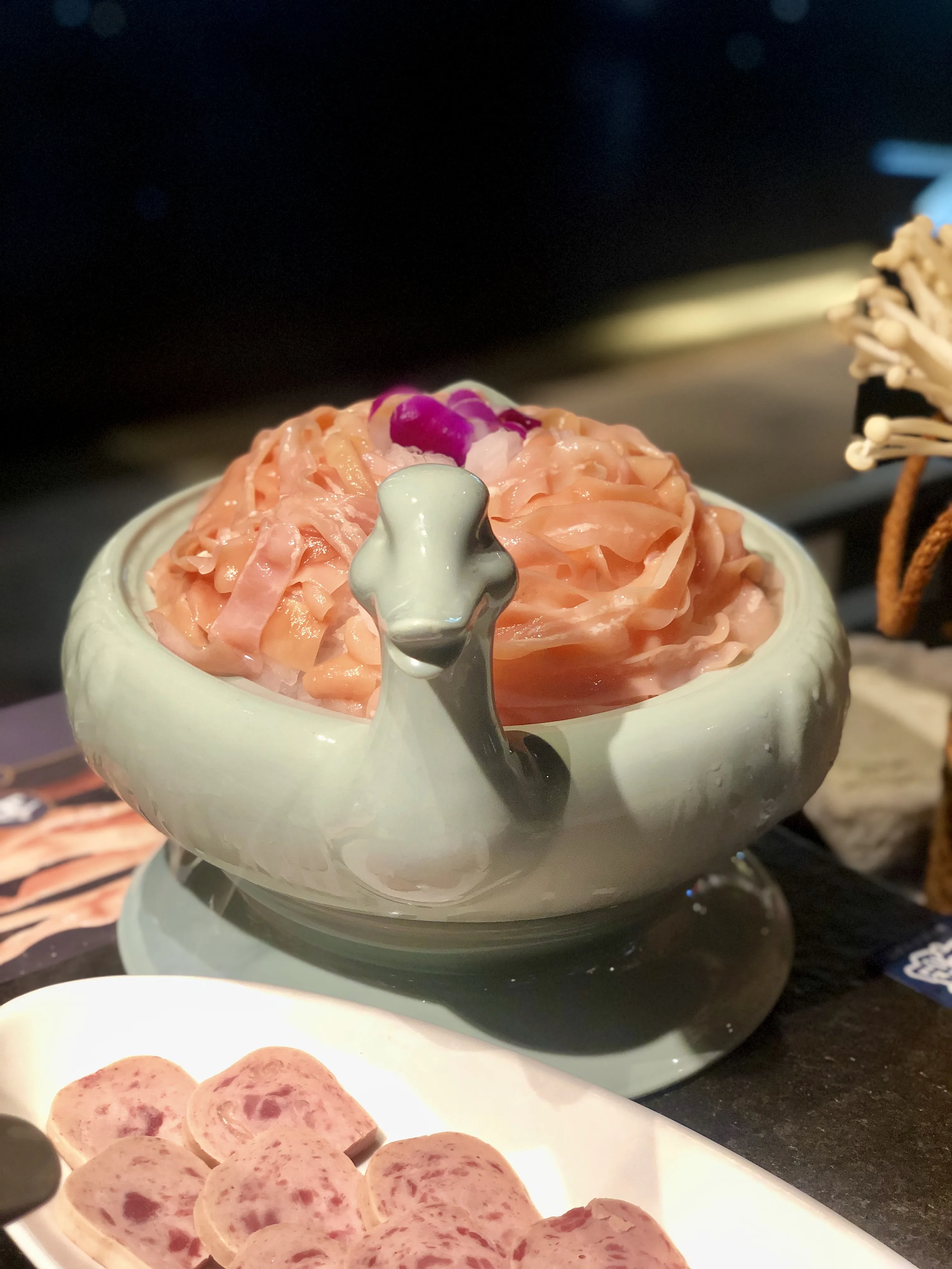 重庆火锅食材摆盘