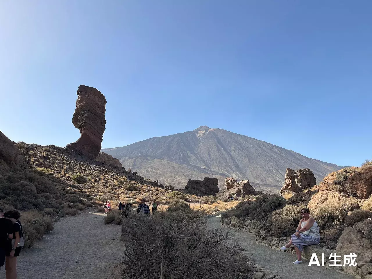 特内里费的泰德峰火山与云海